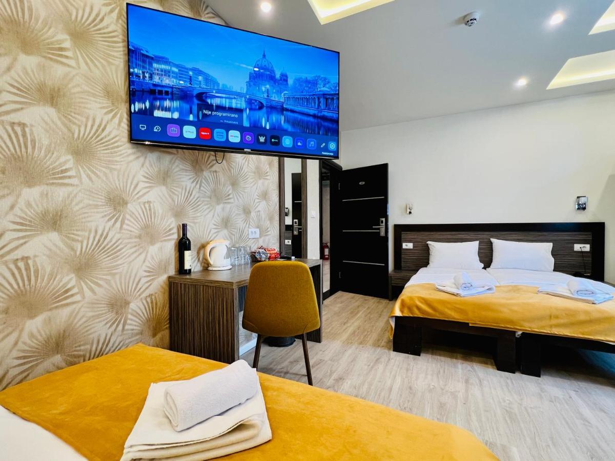 Side One Design Hotel Garni Belgrado Exterior foto